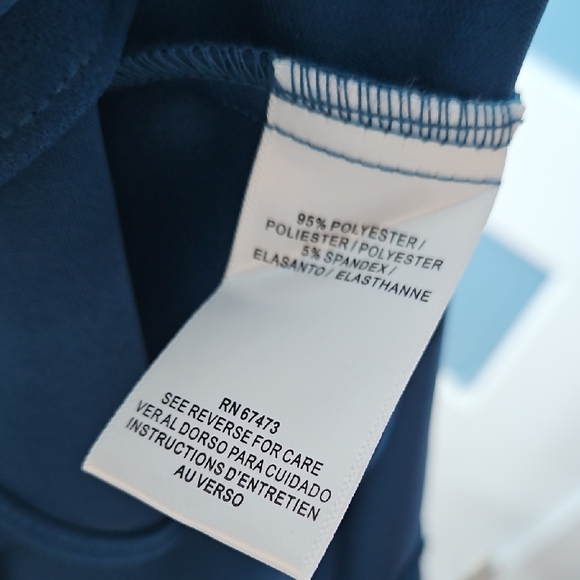 Maison Tara Women’s Sapphire Blue Ruffle Dress 16 - Picture 10 of 10